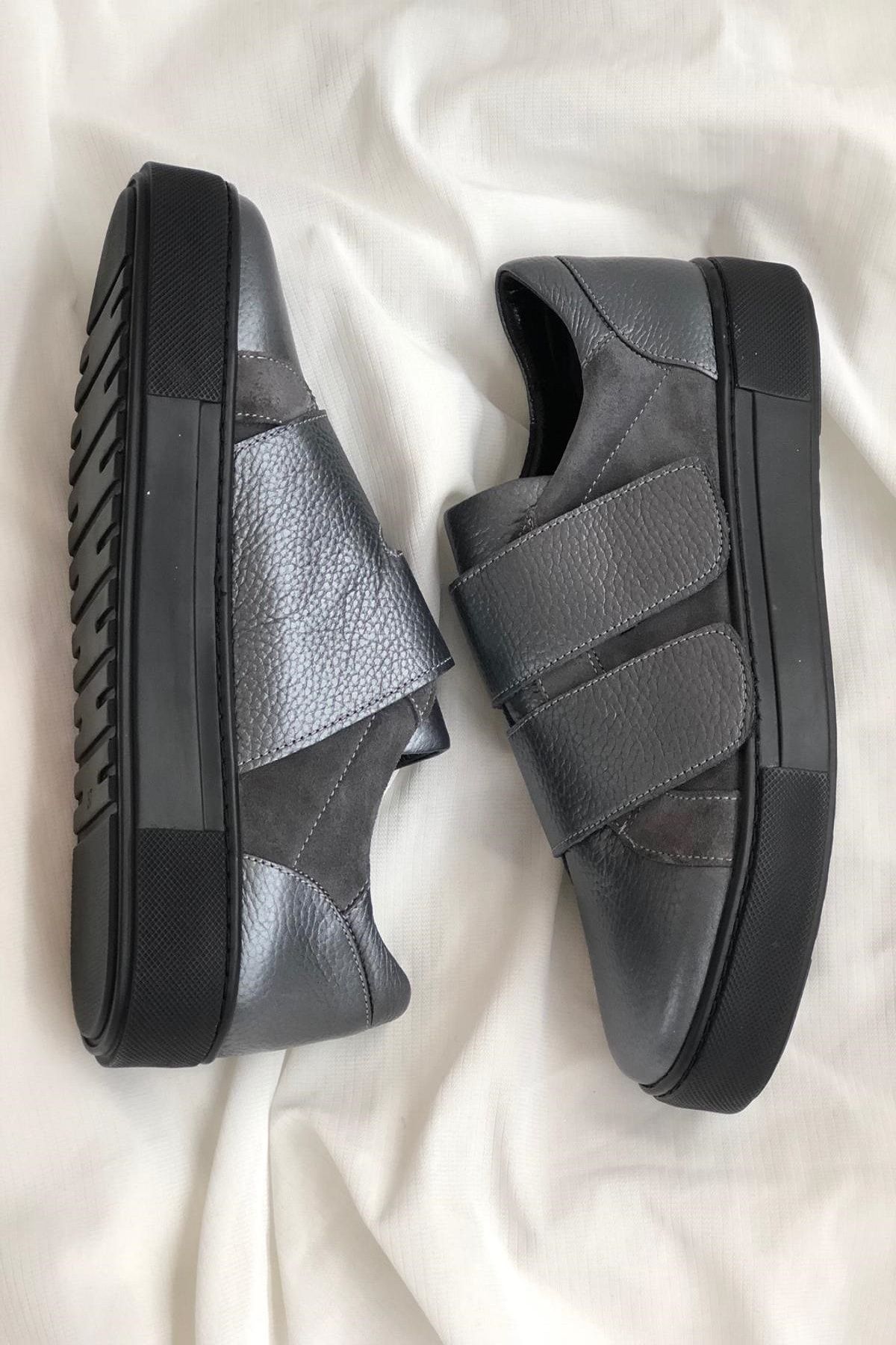 Kimiya71%20Gri%20Kadın%20Sneakers