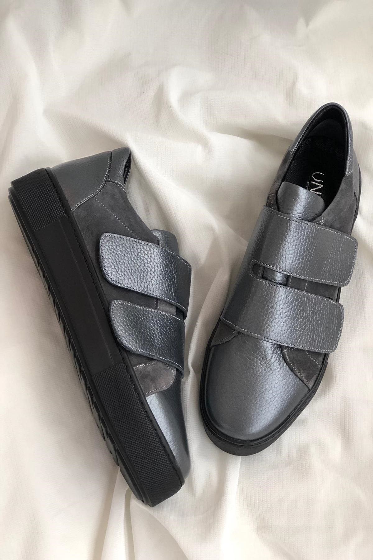 Kimiya71%20Gri%20Kadın%20Sneakers