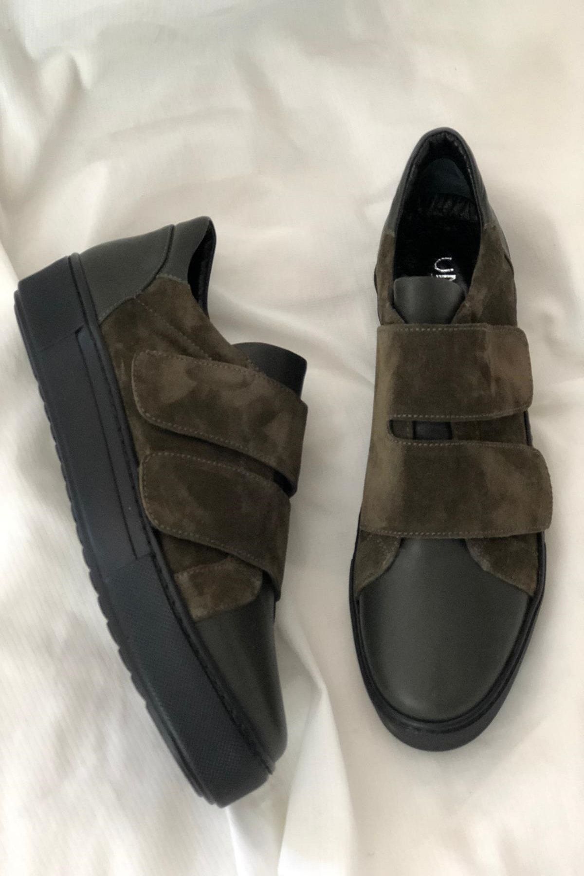 Kimiya71%20Haki%20Kadın%20Sneakers