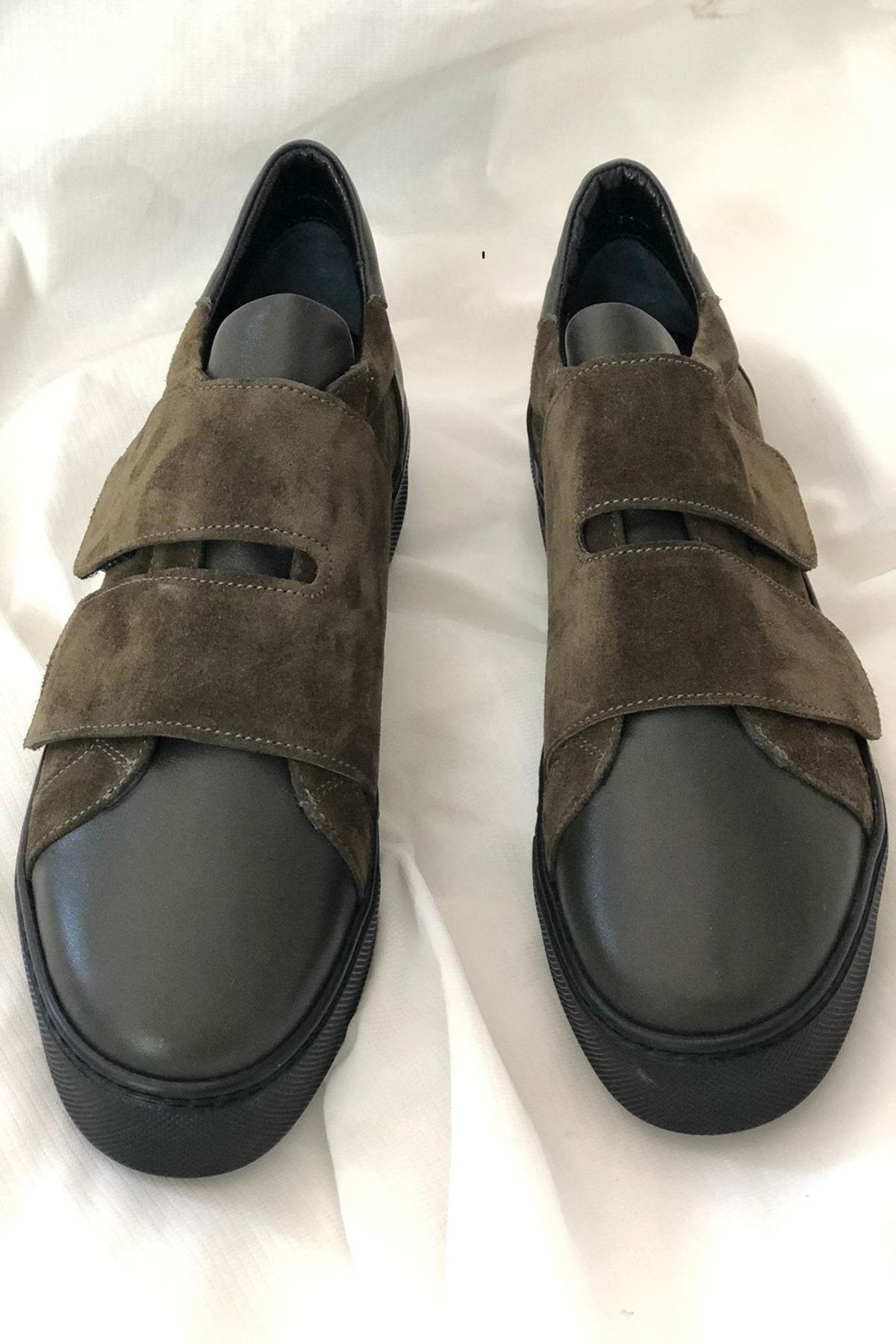 Kimiya71%20Haki%20Kadın%20Sneakers